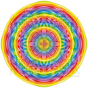 Sheer complexity infinity pattern art prints