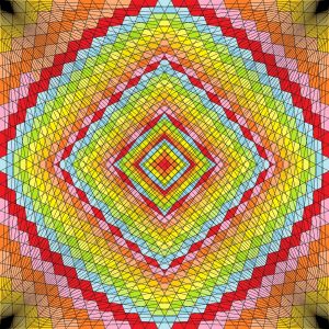 Tenth wonder geometric art