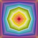 Octagon dream geometric art